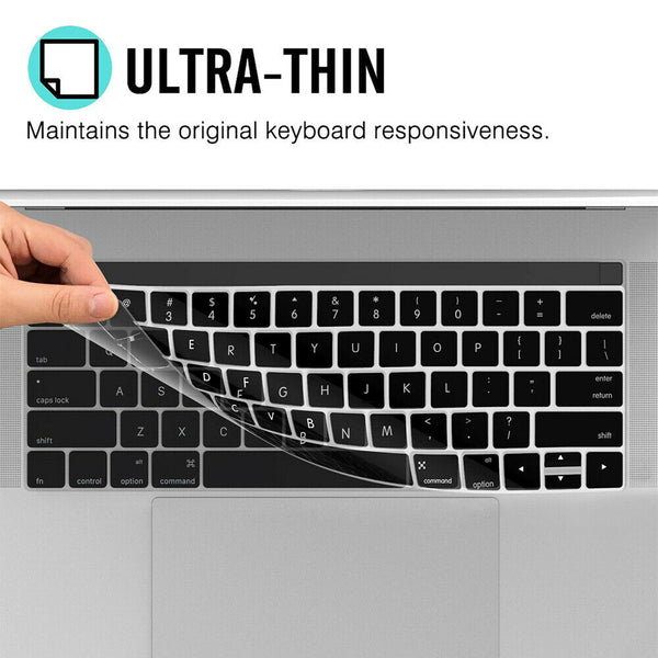 Keyboard Protector Skin Cover For MacBook Pro Air 2020 A2141 A2251 A2289 A2179