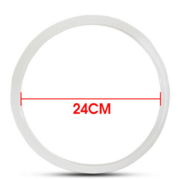 Replacement Silicone Rubber Clear Gasket Sealing Ring Pressure Cooker Kitchen