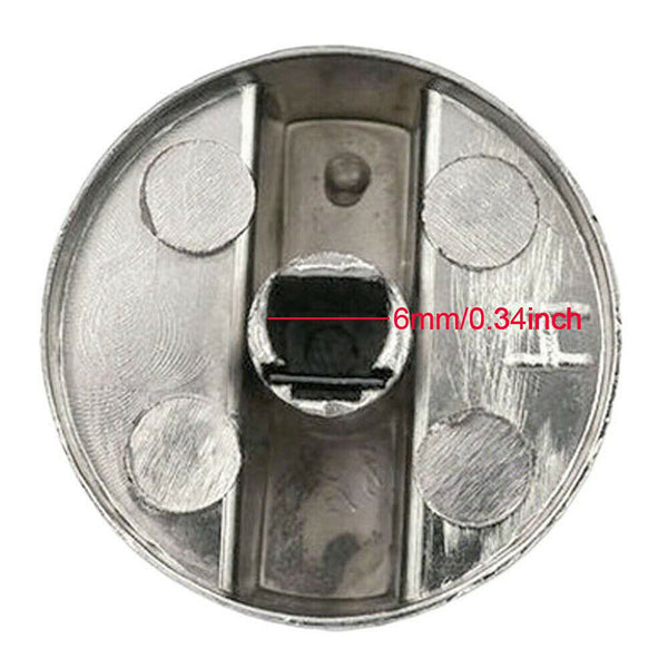 4x Alloy Home Kitchen Gas Stove Knobs Cooker Oven Cooktop Metal Switch Control