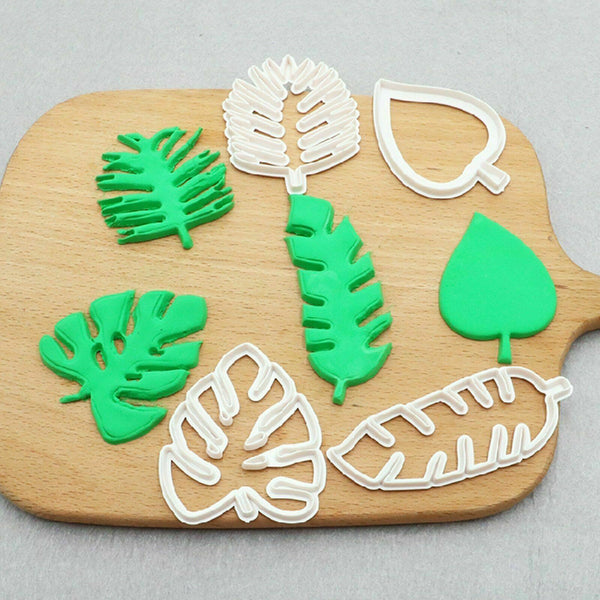 Palm Tree Turtle Leaf Cookies Biscuit Cutter Fondant Mould Cake Sugarcraft Mold