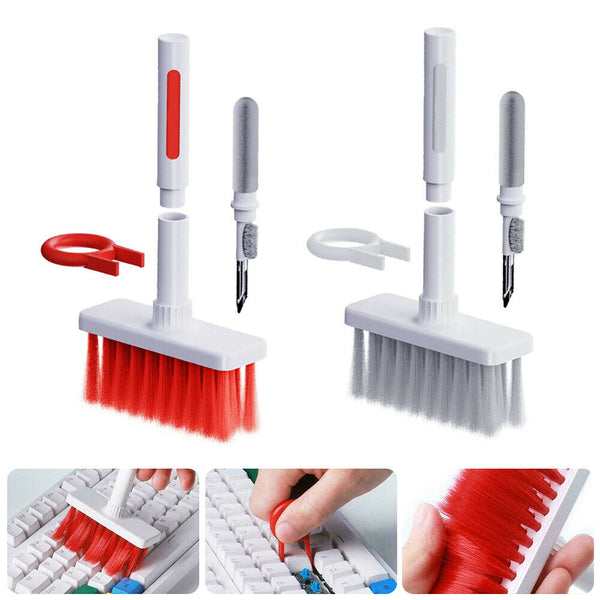 5 in 1 Keyboard Cleaning Soft Brush Keyboard Cleaner Dust Cleaning Remover Tools