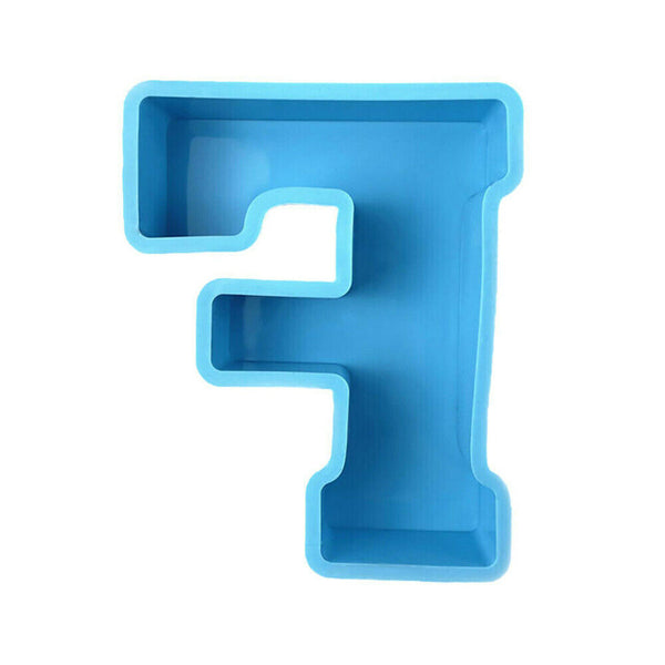 Large Alphabet Epoxy Resin Mold 3D Alphabet English Letter A To Z Mould Decor AU