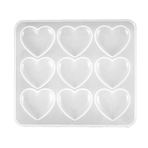 3D Love Heart Shaped Silicone Mould Bakeware Chocolate Cake Ice Baking Mold DIY