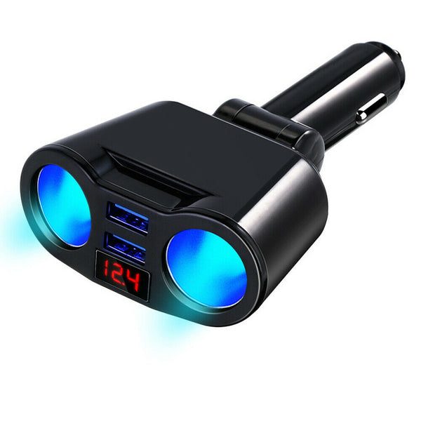 Car Charger  Double Power Adapter Socket Splitter Dual USB