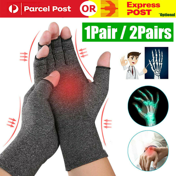 Arthritis Gloves Compression Joint Finger Pain Relief Hand Wrist Support Brace