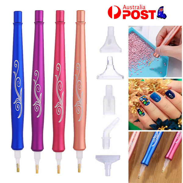 5D Resin Diamond Painting Pen Resin Point Drill Pens Cross Stitch DIY Craft Art