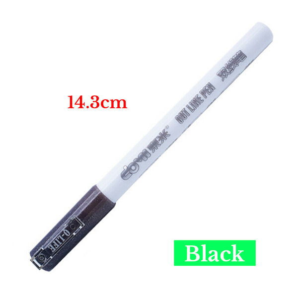 8 Colors Gift Card Writing & Drawing Double Line Outline Pen Two-line Color Pen