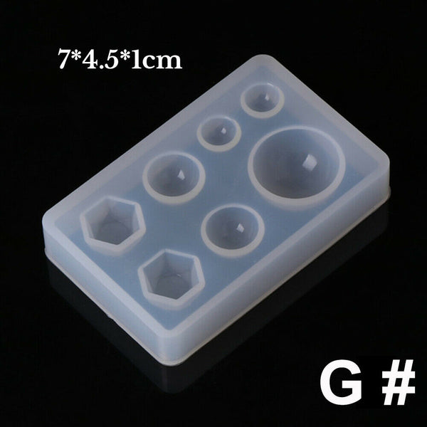 Silicone Pendant Mold Making Jewelry For Resin Necklace Mould Craft DIY Tools