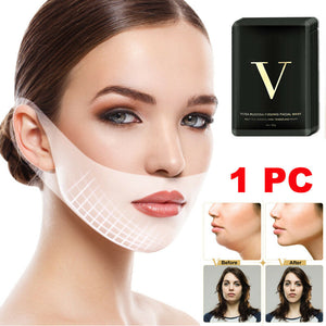 V-Shape Thin Face Mask Slimming Lifting Firming Fat Burn Double Chin V-line AU