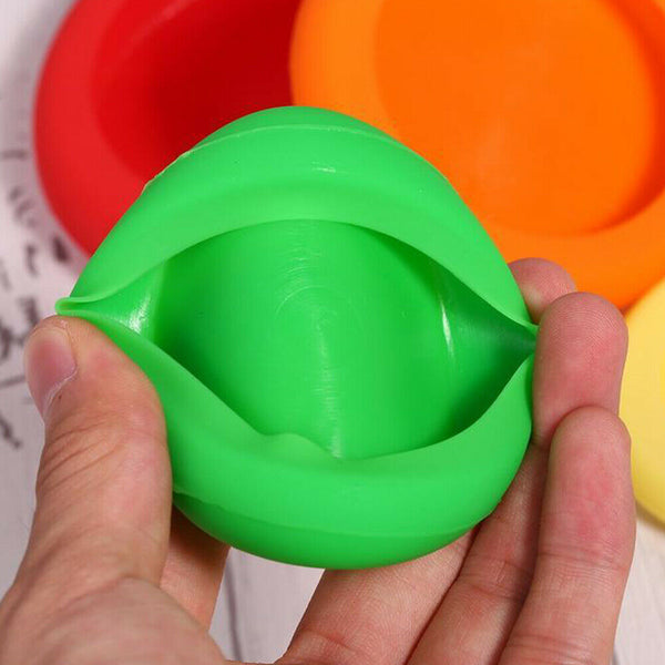 4Pcs Reusable Flexible Silicone Kitchen Craft Food Fruit Vegetable Storage Cover