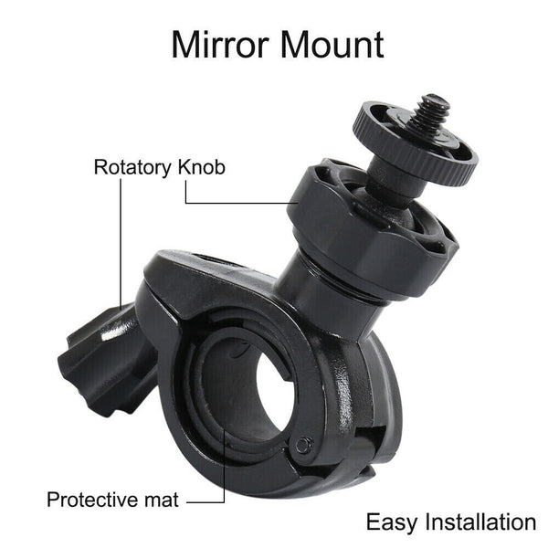 For Most Dash Cam GPS Suction Cup Mount Mirror Mount Clips 5 Joint Mount/Hot AU