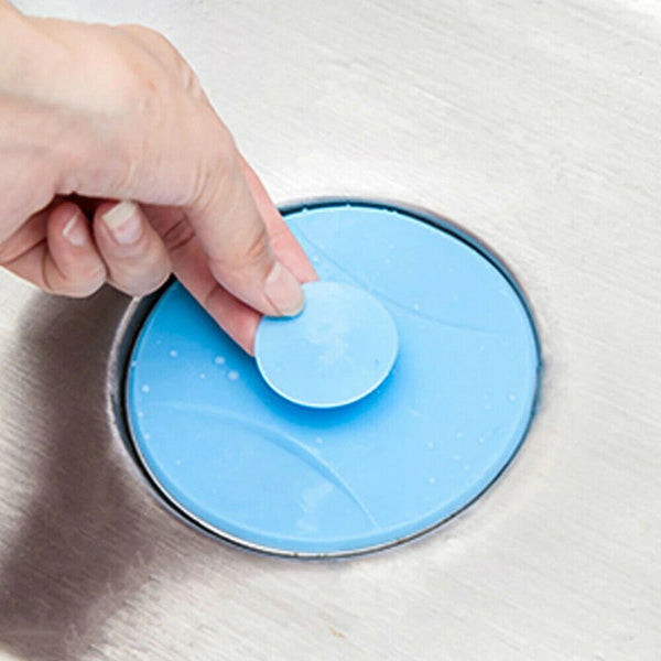 Universal Floor Plug Bathroom Kitchen Bath Tub Sink Silicone Water Stopper Tool