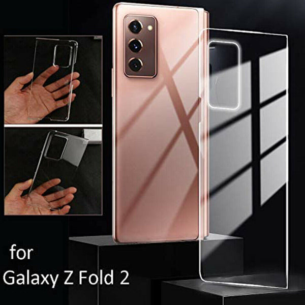 For Samsung Galaxy Z Fold 2 5G Case Crystal Clear Shockproof Ultra Thin Cover