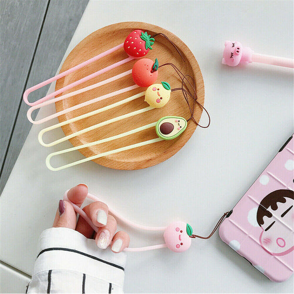 Cute Fruit Mobile Phone Straps Rope Cartoon Strap Charm For Phone Case Decor