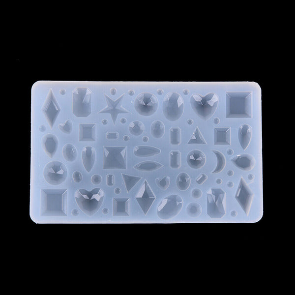 Silicone Cabochon Making Mold Jewelry Pendant Resin Casting Mould Craft DIY Tool