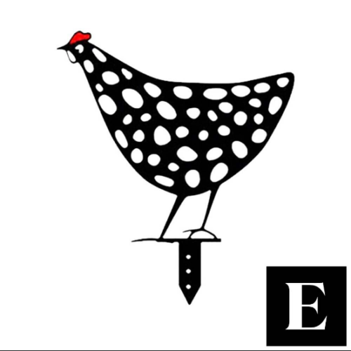 Garden Ornaments Chicken Yard Art Garden Backyard Lawn Decor Gift Easter Deco AU