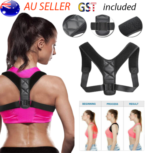 Posture Corrector Clavicle Support Back Straight Shoulders Brace Strap Correct