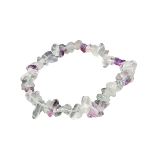 Natural Gemstone Tumbled Crystal Chip Bracelet Chakra Wicca Jewelry Bracelet  AU