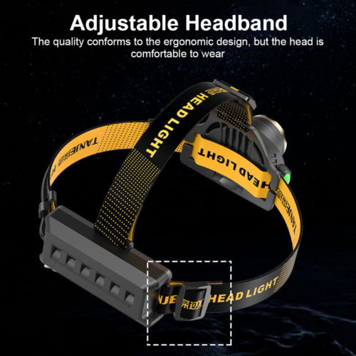 12000000lm Head Torch USB Rechargeable Headlight Lamp Flashlight LED Headlamp AU