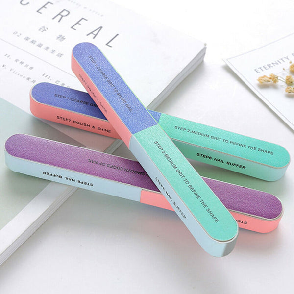 Nail Files Sanding Grit Buffer Emery Gel File Nails Filer Art Pedicure Manicure