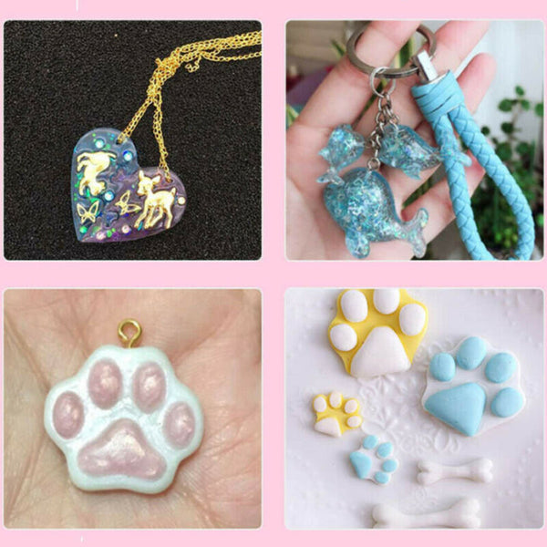 Silicone Pendant Mold Making Jewelry For Resin Necklace Mould Craft DIY Tools