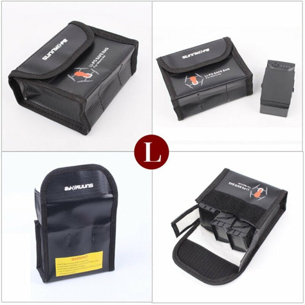 Lipo Battery Fireproof Explosionproof Safe Bag Storage Case For DJI Mavic Air