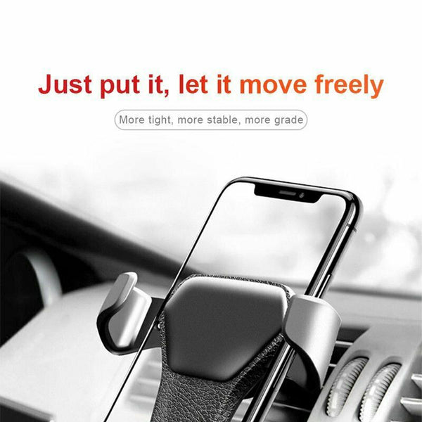 Universal Gravity Car Holder Mount Air Vent Stand Cradle For Mobile Cell Phone