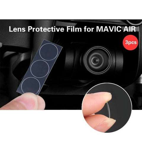 3PC Screen Protector Tempered Glass Lens Film For Dji Osmo Action Sport Camera