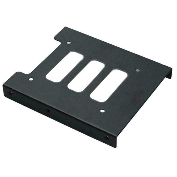 2.5 Inch SSD HDD To 3.5 Inch Metal Mounting Adapter Bracket Dock For PC Black AU