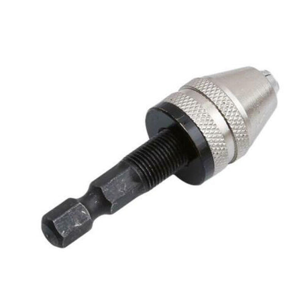 0-3.6mm Keyless Chuck Plug Quick Change Adapter Drill Bit 1/4“ Hex Shank AU