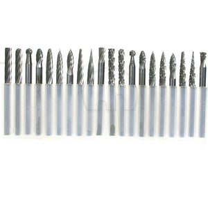 20x Tungsten steel Solid Carbide Burrs For Dremel Rotary Tool Drill Bit  3*3mm