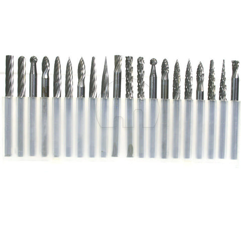 20x Tungsten steel Solid Carbide Burrs For Dremel Rotary Tool Drill Bit  3*3mm