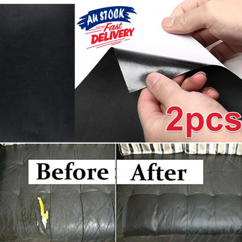 2Pcs Car Seat Furniture Leather Repair Kit Sofa Patch Filler Couch Upholstery