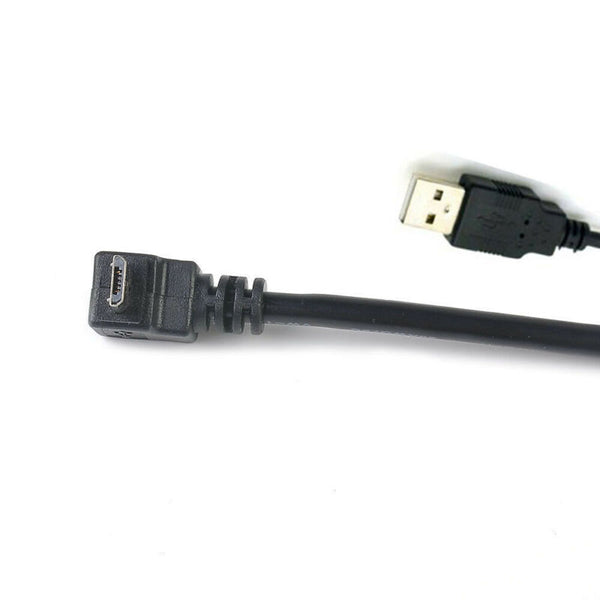 Micro USB High Speed Charging Right Angle 90 Degree Cable Fast Data Sync Cord AU