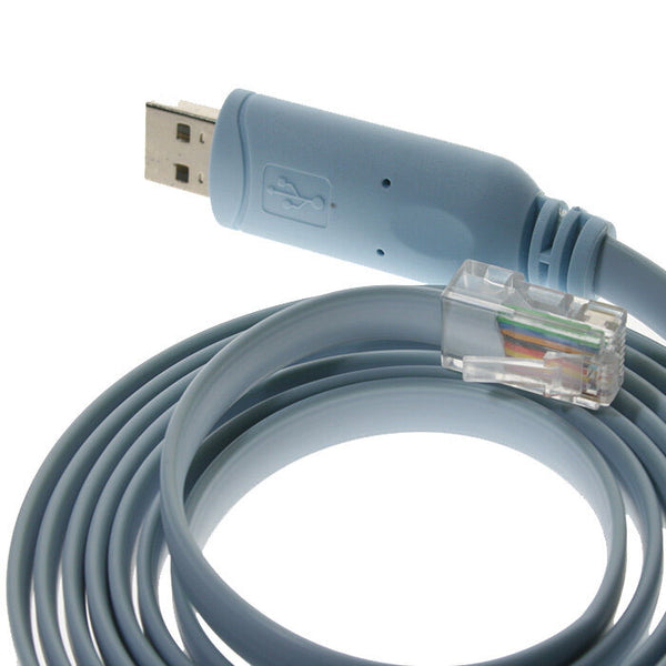 USB TO RJ45 Serial Console Cable Express Net Cable for Cisco Routers FTDI AU