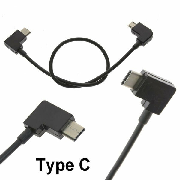 OTG Micro USB cable 30cm for DJI Spark Mavic Mini Pro Air iPhone iPad RC Drone