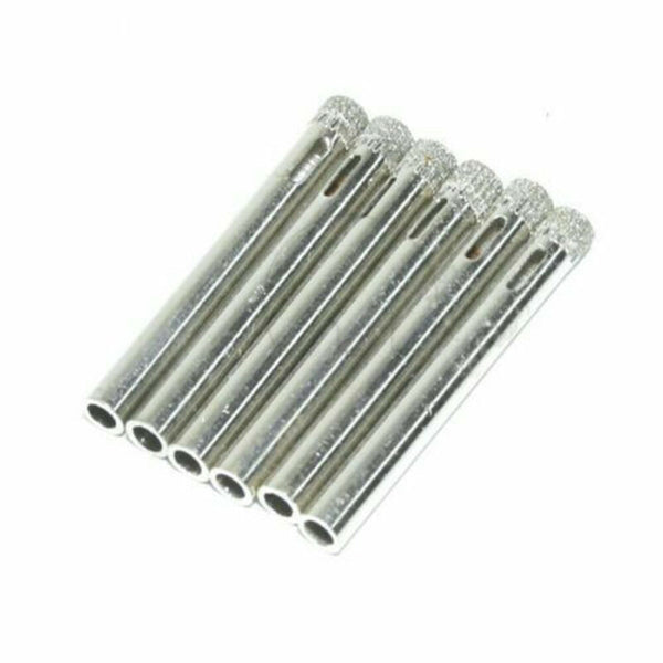 6x Diamond Holesaw 6mm Tile Ceramic Glass Slate Porcelain Marble Drill Bits Tool