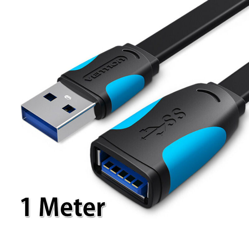 Fast Speedy Vention USB 3.0 Data Extension Male to Female Cable 1m 1.5m 2m 3m /