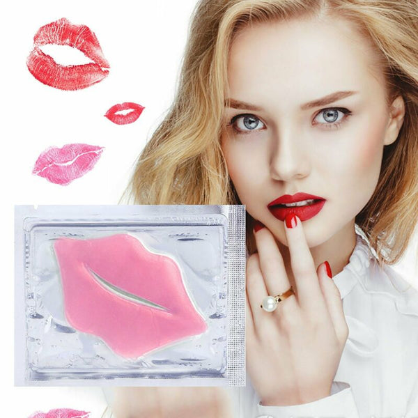 6/12 pcs Lip Pad Collagen Crystal Plumper Moisturizing Beauty Care Gel Patch A