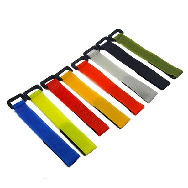 Fishing Rod Tie Strap Tackle Wrap Band Pole Holder Fastener Fish Accessory