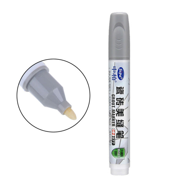 Tile Repair Pen Wall-Gap Refill Grout Refresher Marker Bathroom Cleaner