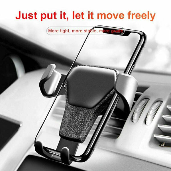 Universal Gravity Car Holder Mount Air Vent Stand Cradle For Mobile Cell Phone