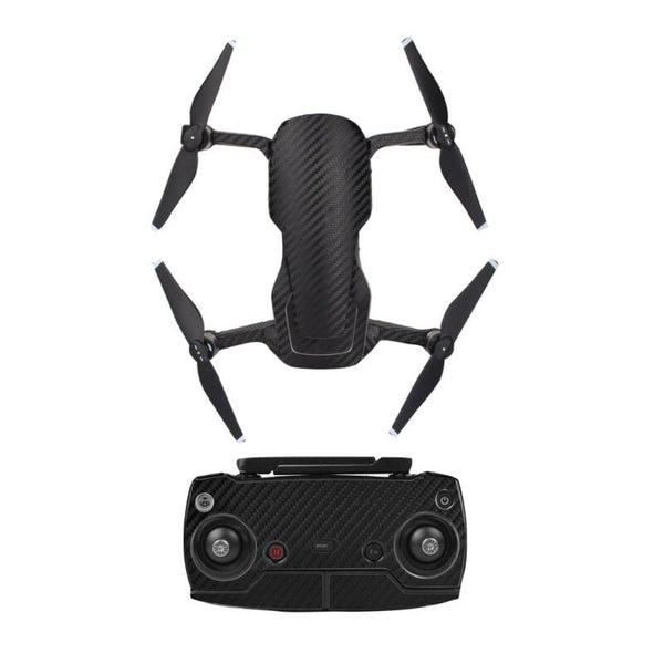 For DJI Mavic AIR Drone Carbon Fiber Sticker Body Remote Controller Skin Decals