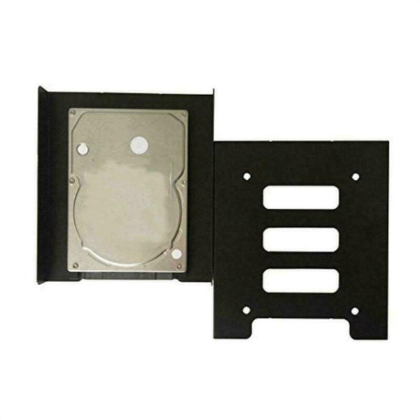 2.5 Inch SSD HDD To 3.5 Inch Metal Mounting Adapter Bracket Dock For PC Black AU