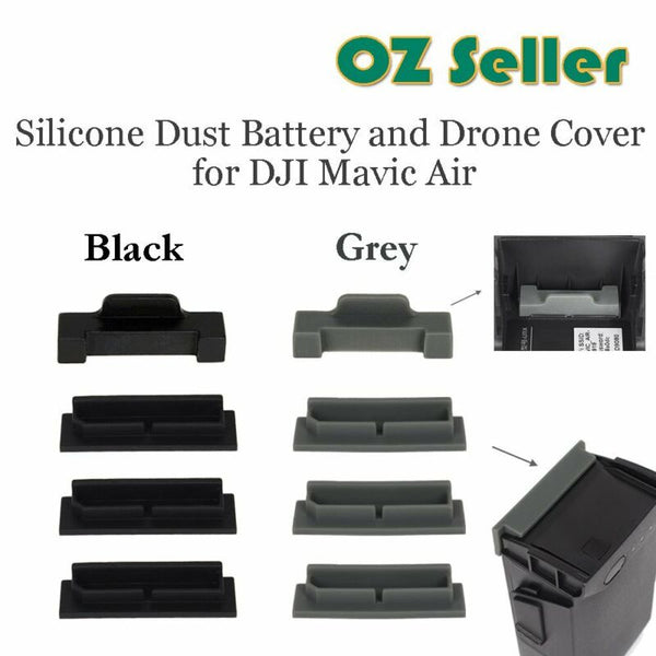 For DJI Mavic Air Silicone Sleeve Drone Body Battery Protector Plug Dustproof