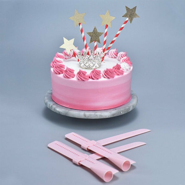 Adjustable Fondant Cake Scraper Icing Piping Cream Spatula Edges Smoother Craft