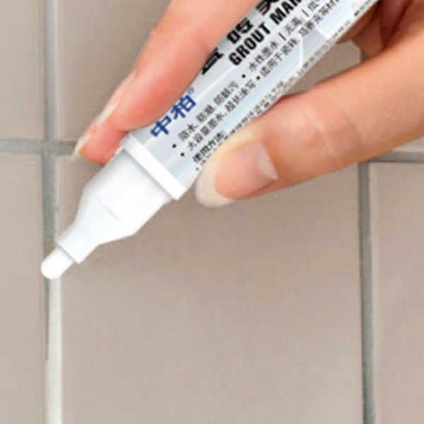 Tile Repair Pen Wall-Gap Refill Grout Refresher Marker Bathroom Cleaner