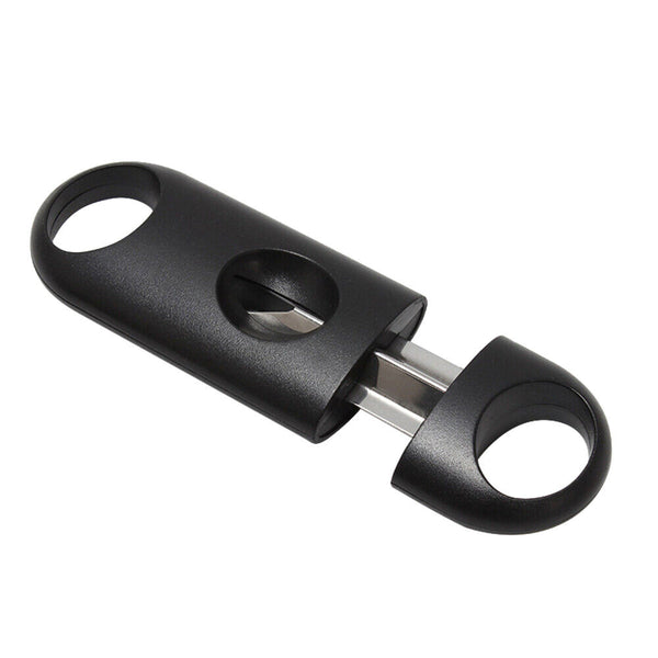 V-Cut Cigar Cutter Stainless Steel Blade Clipper Scissors Tobacco Tool AU