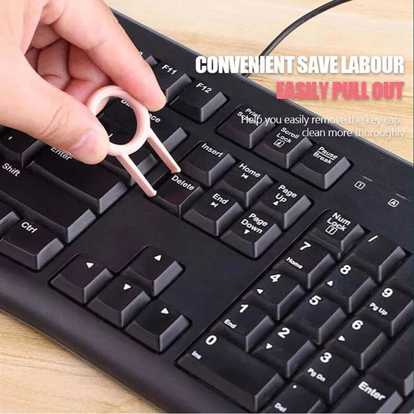 7 IN 1 Keyboard Cleaning Kit Laptop PC Earphone Cleaner Brush Remover Key Puller