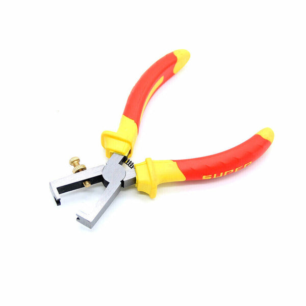 160mm Electricians Adjustable Cable Stripping Pliers Wire Electric Strippers AU